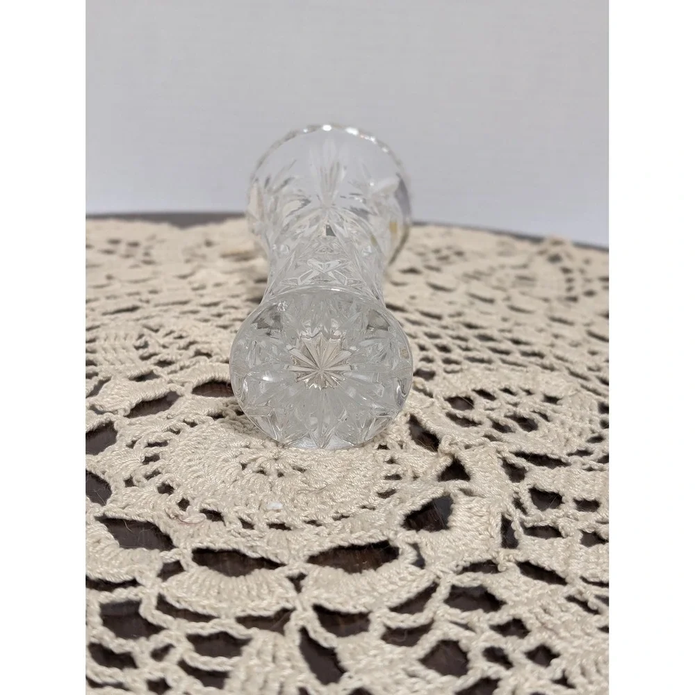 Made In USA LENOX Fine Crystal Star Vases 6